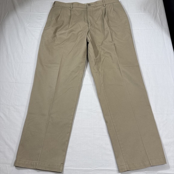 Lands' End Other - PANTS CHINO Lands End Men's 36 x 30 Comfort Waist  Khakis Traditional‎ Fit Tan